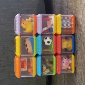 9 Fisher-Price Peek A Boo Blocks